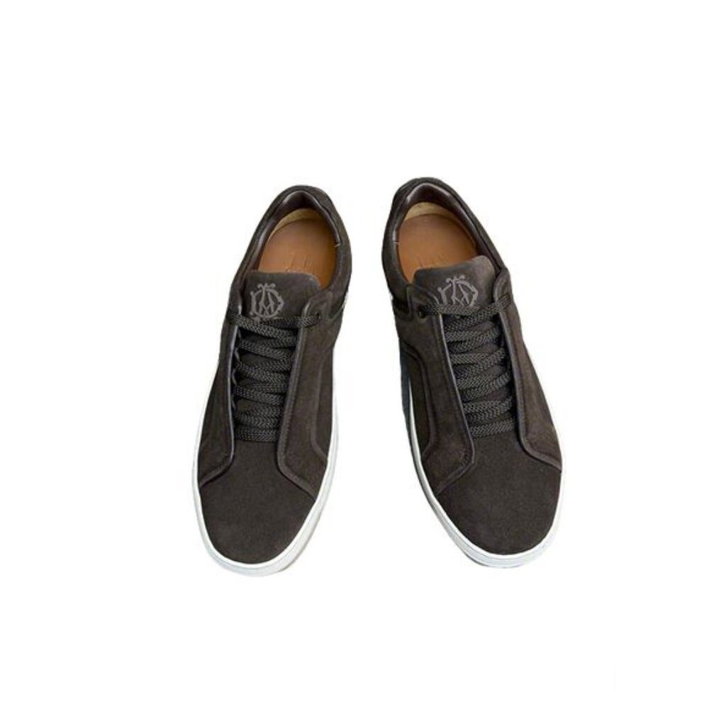 Dunhill Mens Casual Sneakers Dark Brown